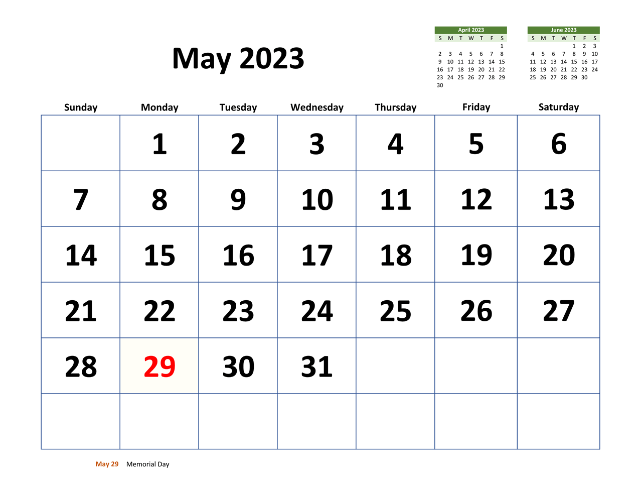 Cute May 2023 Calendar New