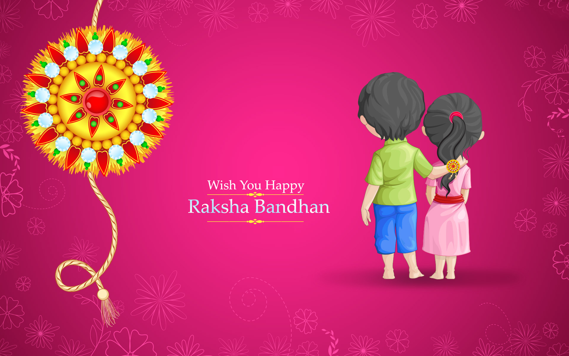 Happy Raksha Bandhan Greeting