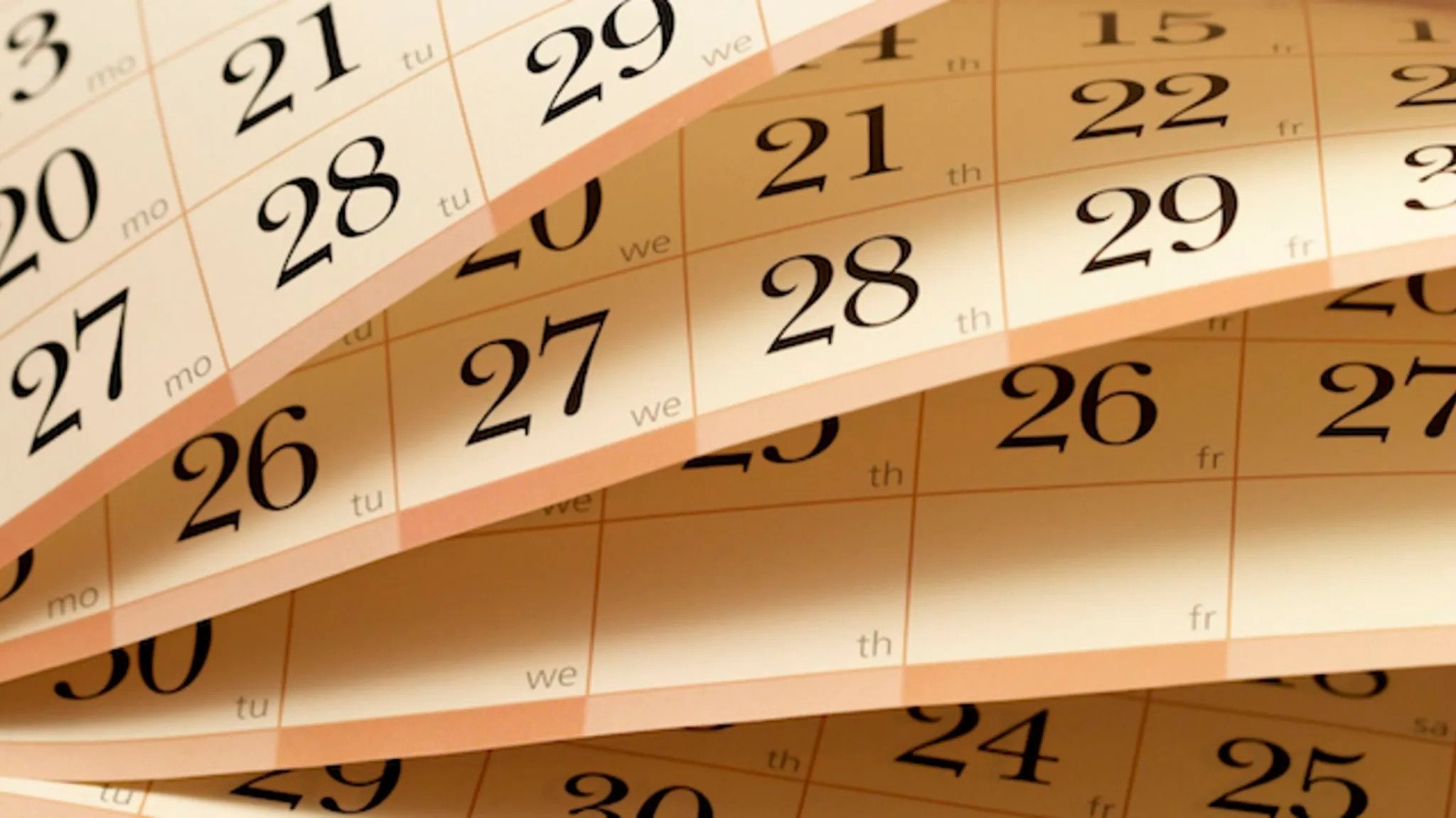 Calendar Adjustment Day Fact