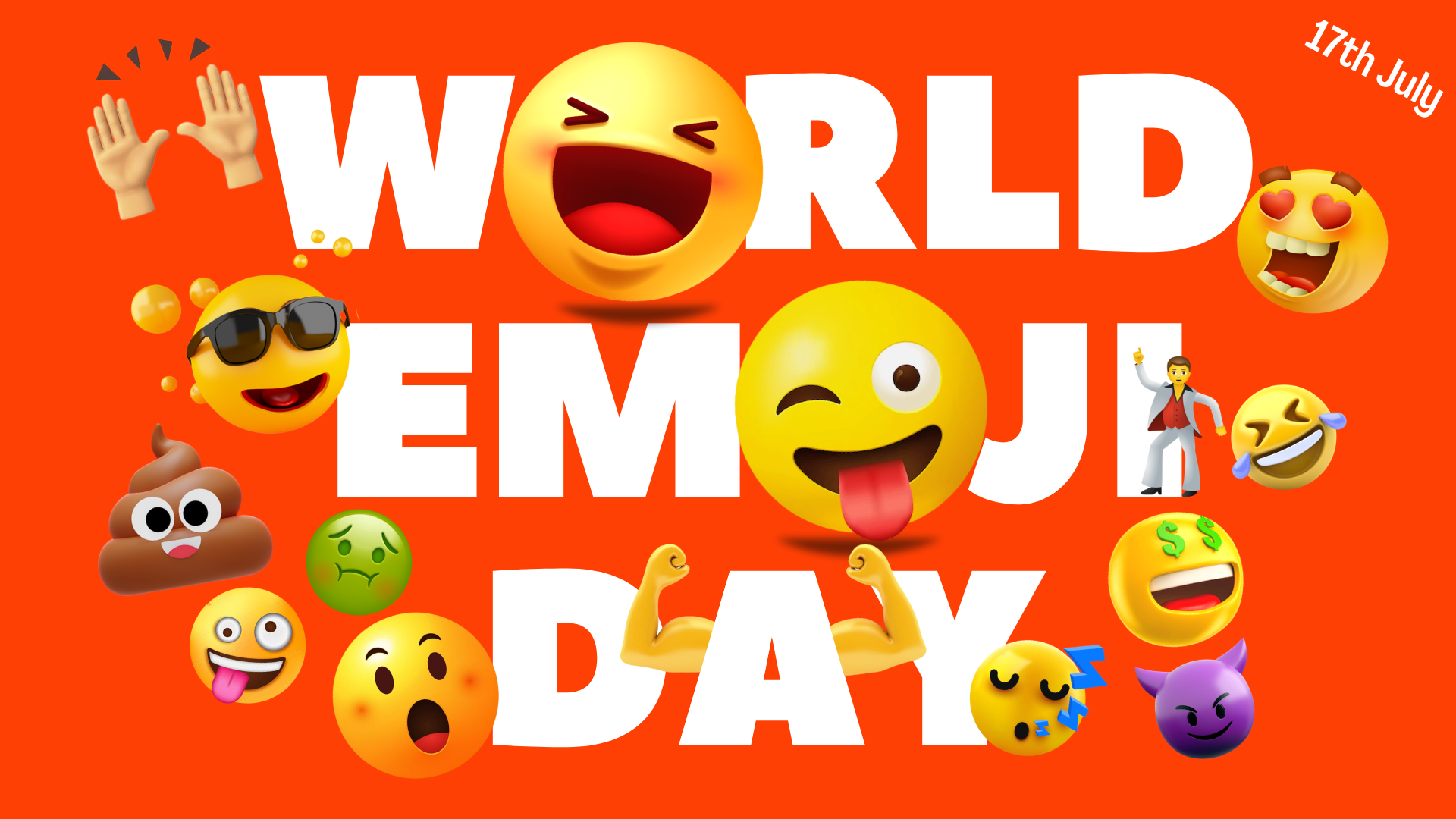 World Emoji Day Poster